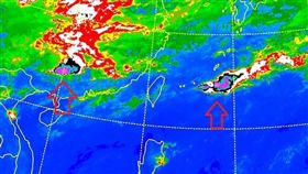 煙囪雲　圖／翻攝自鄭明典臉書