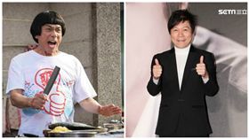 洪榮宏,豬哥亮（合成圖／記者邱榮吉攝影、翻攝自大囍臨門臉書）
