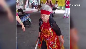 阿祖級女乩童！神明欽點71年不退休