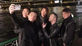 陳小春,鄭伊健,謝天華,錢嘉樂,林曉峰（圖／翻攝自陳小春微博）