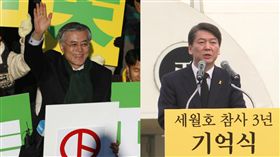 文在寅、安哲秀　組圖/美聯社、新聞台