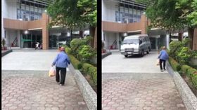 ▲圖／翻攝自黃嫈珺臉書
拾荒翁