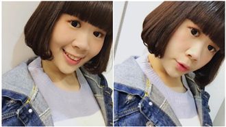 大眼妹臉書直播露「線」　網友全硬了