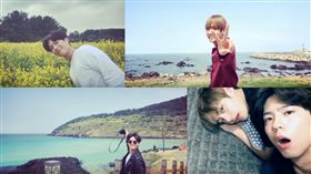 圖翻攝自朴寶劍影片 BTS V 金泰亨