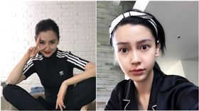 Angelababy,楊穎（合成圖／翻攝自Angelababy微博、臉書）