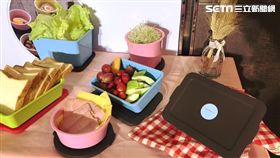 台灣本土品牌推出會呼吸的保險盒。（圖／記者馮珮汶攝）