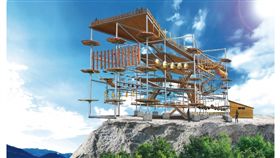 日本,關東,神奈川,相模湖,遊樂園,試膽,懼高症,安全索,懸空,さがみ湖リゾートプレジャーフォレスト(推特)