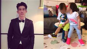 修杰楷見愛女跟男生互動，忍不住吃醋。（合成圖／翻攝自修杰楷臉書、徐若瑄臉書）