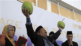 馬來西亞抗北韓「巫師王」依布拉欣馬金（Ibrahim mat zin）。（圖／美聯社／達志影像）