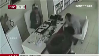 馬路隱藏版凶器？輪胎滾進藥局砸傷人