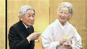 日本皇室,日本天皇,明仁天皇,美智子皇后（圖／美聯社／達志影像）