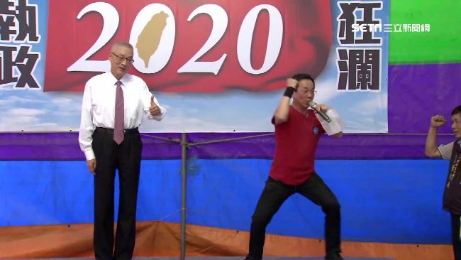 「激動哥」超狂主持　吳敦義佩服比讚