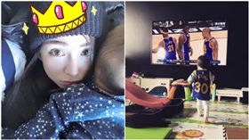 Hathaway,周杰倫,昆凌,小周周,球衣,NBA,季後賽,勇士隊,球迷/臉書