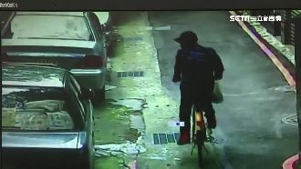他騎腳踏車行竊　卻因這太顯眼遭逮