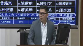 許毓仁　圖／翻攝自立法院直播