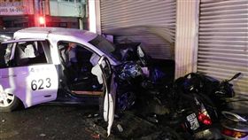 台中,警車,互撞,警察,出勤／爆料公社