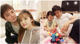 阿沁,花花,小花苞（合成圖／翻攝自阿沁臉書）