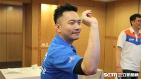 飛鏢國手戴宏光。（圖／記者王怡翔攝）