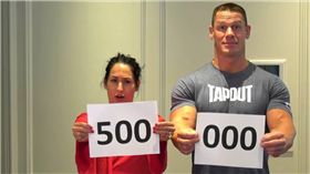 約翰希南,江西男,wwe,John Cena,Nikki Bella,The Bella Twins　圖／翻攝自YouTube