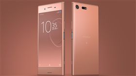 Sony Mobile提供　超旗艦Xperia XZ Premium　鏡粉　粉紅色　