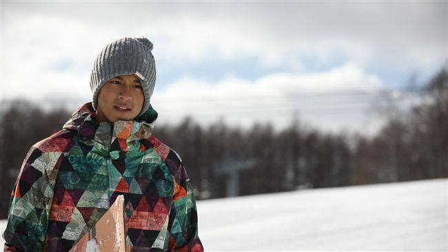孫其君北海道滑雪　櫻花妹主動攀談