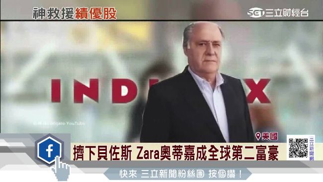 法選後歐股匯雙漲　奧蒂嘉成第二富豪