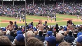 影／女球迷看球賽太興奮　下一秒轉身脫內衣露渾圓胸部
youtube