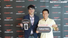 獵豹移動全球銷售總經理陳維邦　葉立斌攝　董事長吳德威