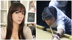 柯雅馨,陳純甄（合成圖／翻攝自柯雅馨臉書、陳純甄微博）