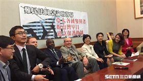 難民法記者會 記者張之謙攝