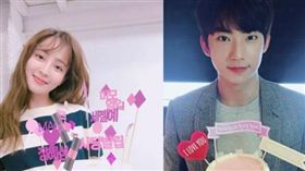 圖翻攝自韓網 孔燦 鄭慧星