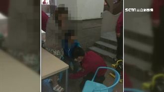 國道服務區藏危機！4歲童腳卡鐵椅縫
