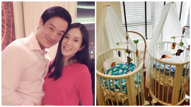 楊采妮誕下雙胞胎　「會用心愛你們」