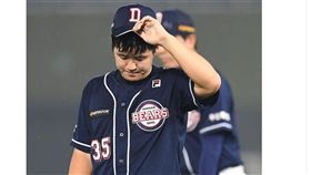 ▲斗山熊左投陳雅各。（資料照／截自韓國媒體）