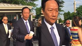 郭台銘到白宮,川普／David Nakamura推特