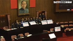 ▲立法院,國民黨團,甲動,主席台（圖／記者陳彥宇攝影）