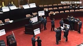 ▲立法院,國民黨團,甲動,主席台（圖／記者陳彥宇攝影）