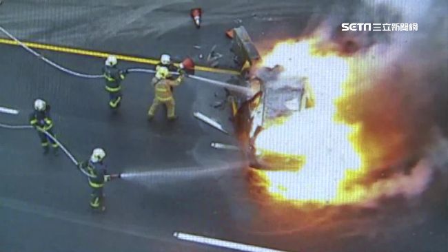 山東驚傳隧道火燒車　9人命喪火海