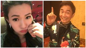 憲哥「賓利女伴」是她！曾合照韓天團
合成圖／翻攝自吳宗憲臉書、黎曉靈微博