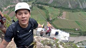 盧學叡,世界第一等,八大,祕魯,懸崖飯店
圖／中央社