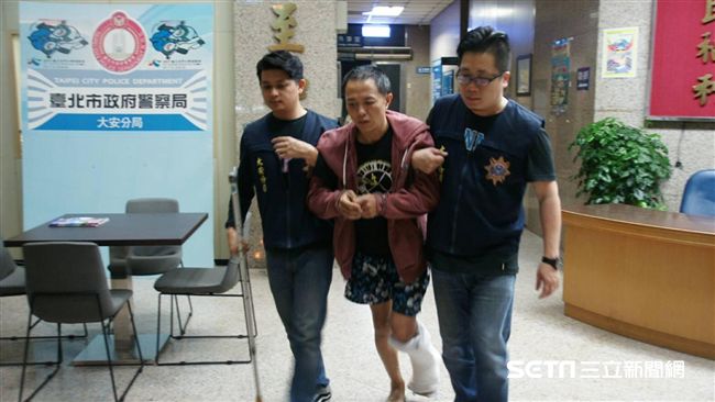 毒蟲偷竊衰撞斷腳　5天遭同1警逮捕