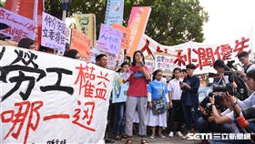 移工反剝皮記者會　圖／記者林敬旻攝