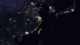 高清,地心引力,地球,全球夜景圖,NASA,台灣,北韓　圖／翻攝自NASA https://goo.gl/AgN5CD