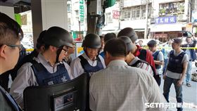 中和興南槍戰。游承霖攝影