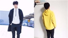 王俊凱在微博公開真實身高。（合成圖／翻攝自王俊凱微博）