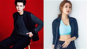 鄭敬淏和秀英交往近5年，感情依舊甜蜜。（合成圖／翻攝自鄭敬淏、秀英IGIG）