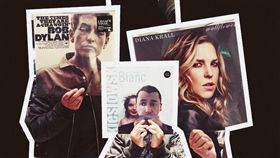 風靡歐美、在Twitter與IG累積數萬則標籤的Sleeveface（變臉遊戲）風潮也吹向台灣！。（圖／誠品提供）