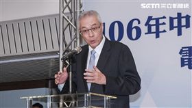 國民黨黨主席選舉電視政見發表會 吳敦義 圖／記者林敬旻攝