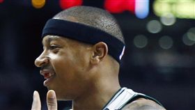 ▲Isaiah Thomas被打斷牙。（圖／美聯社／達志影像）
