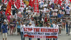 菲律賓51遊行(圖／美聯社／達志影像
)